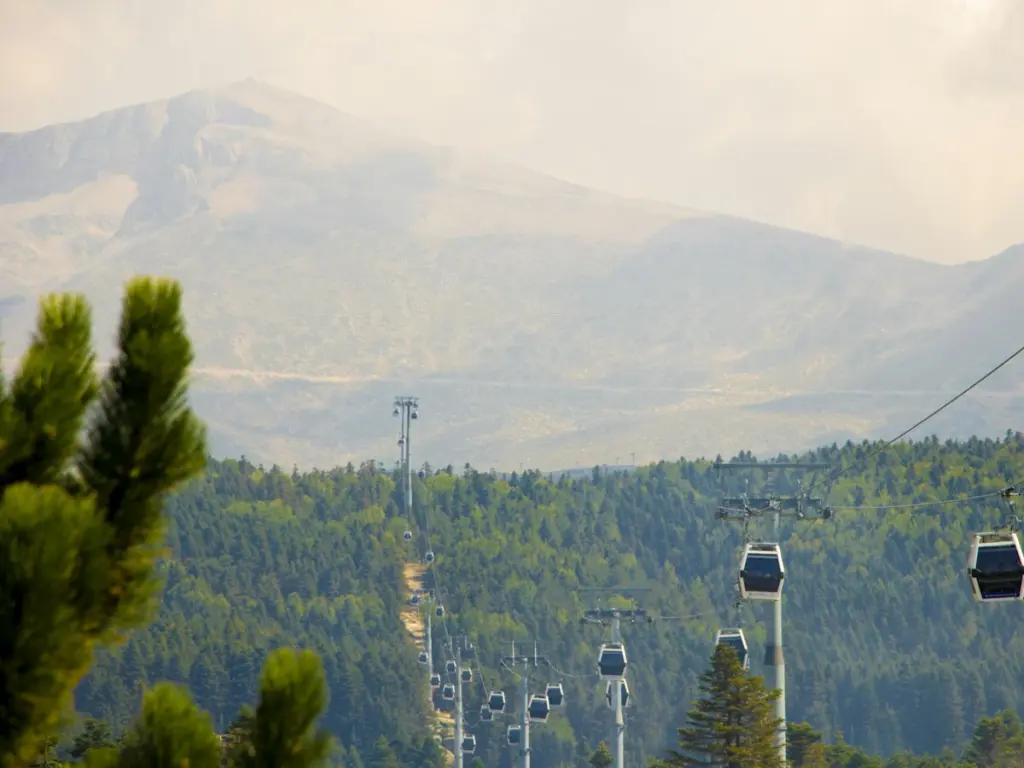Bursa and Uludağ by cable car, private day
